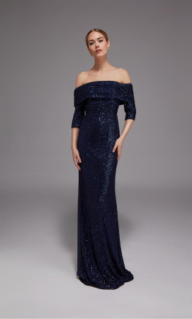 Alyce Paris 27787 Long Mother Of The Groom Dress With Foldover