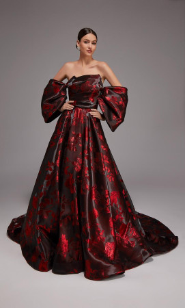 Alyce Paris 27862 Long Mother Of The Bride Dress With Asymmetrical