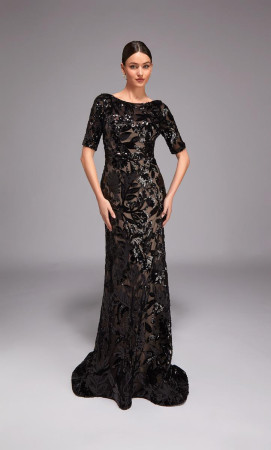 Alyce Paris 27876 Elegant Mother Of Bride Dress With Allover Design