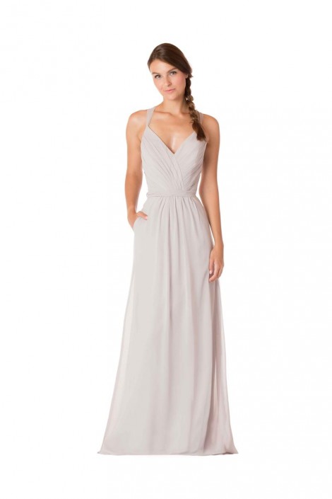 strappy bridesmaid dresses