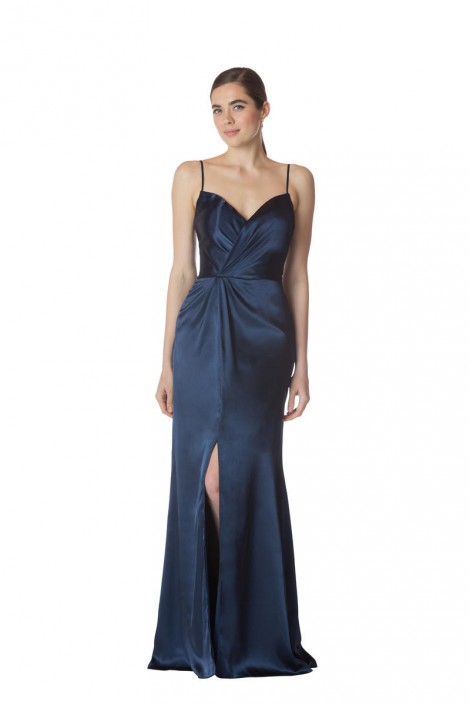 Weap Faux Bridesmaid Dress