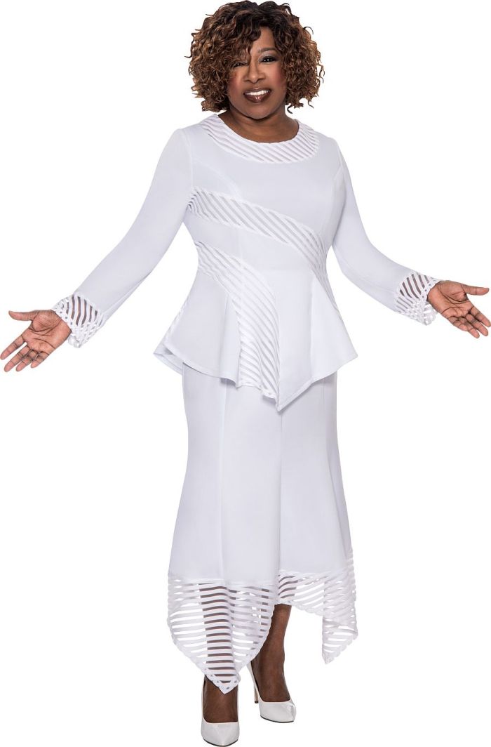 Beverly Crawford's BC1052 Flattering Church Dress: French