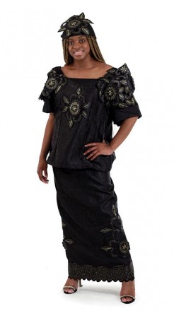 African Royalty Skirt Set C-WH312