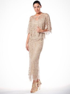 Soulmates C80312 MOB 3pc Dress with Cape