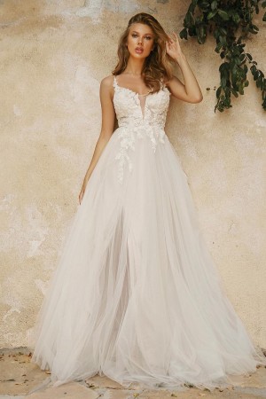 Cinderella Divine CB072W Dreamy Wedding Gown