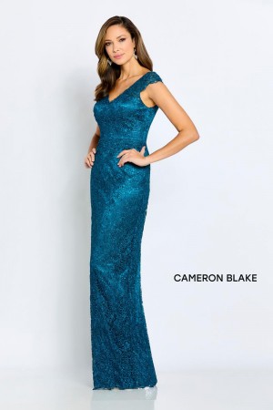 Cameron Blake CB107 Venise Lace Mother of Bride Gown