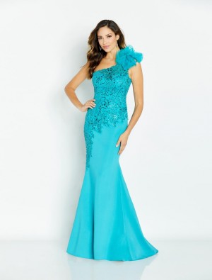 Cameron Blake CB132 One Shoulder Mother of Bride Gown