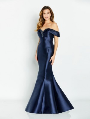 Cameron Blake CB133 Off Shoulder Mother of Bride Gown