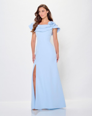 Cameron Blake CB3231 Elegant Ruffle Off Shoulder Gown