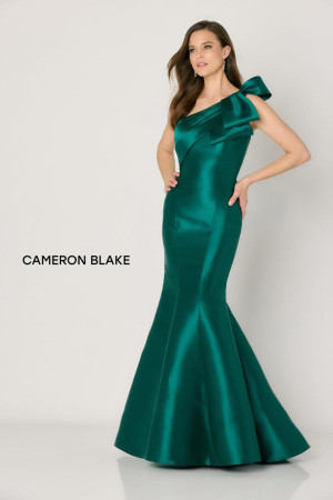 Cameron Blake CB776 One Bow Shoulder Mermaid Gown