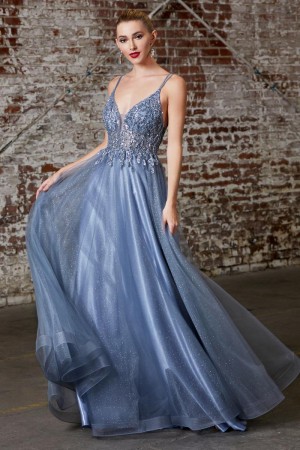 Ladivine CD0154 Beautiful A-Line Prom Dress
