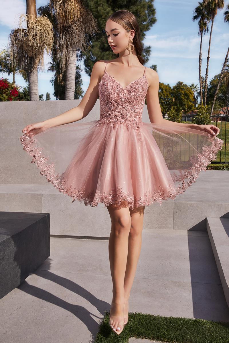 French Novelty Ladivine CD0213 Short Fun Prom Dress