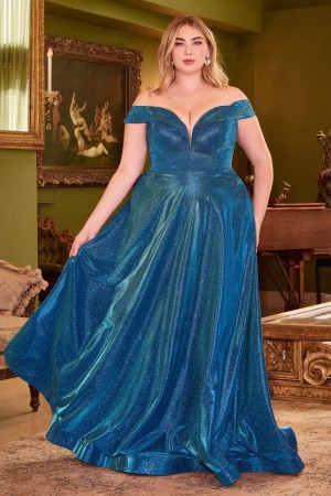 Ladivine CD210C Plus Size Prom Dress