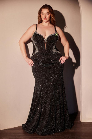 Ladivine CM365C Plus Size Prom Dress