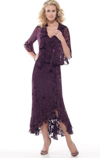 Tea Length Mob Dresses 5