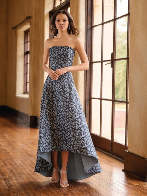 Christina Wu Celebration 22263 Premium Bridesmaid Gown With High Low