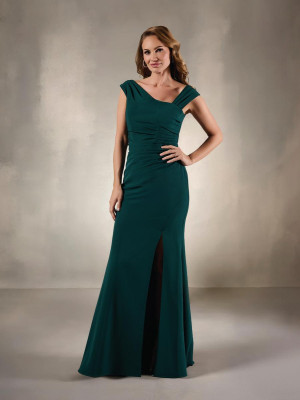 Christina Wu Elegance 17219 Long Formal Party Gown Featuring Asymmetrical