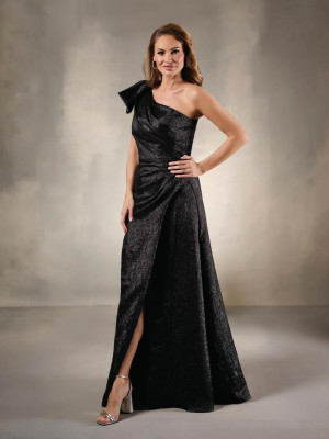 Christina Wu Elegance 17226 Long Mother Of The Bride Dress With One Shoulder