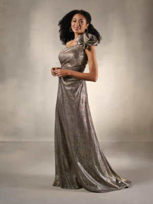 Christina Wu Elegance 17228 Long Formal Evening Gown Featuring One Shoulder