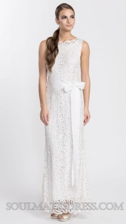 Soulmates D1312 Long Sleeveless Dress