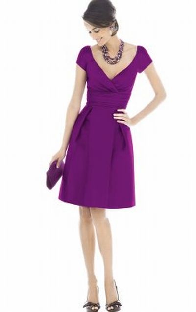 alfred sung cap sleeve cocktail dress