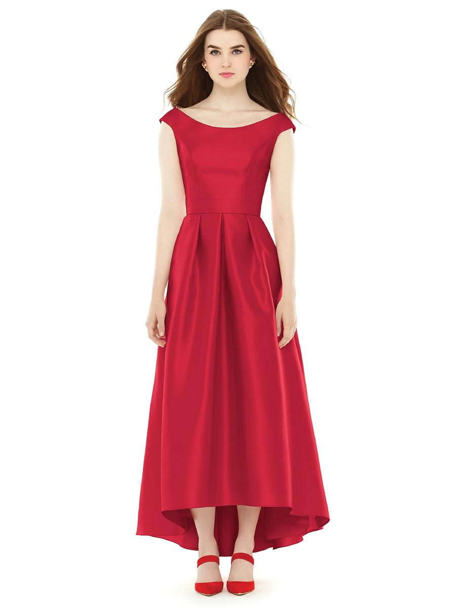 alfred sung high low gown