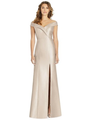 Alfred Sung D760 Perfect Off Shoulder Bridesmaid Dress