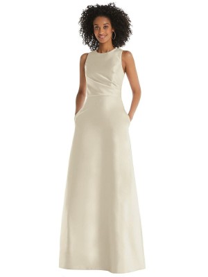 Alfred Sung D819 Elegant Long Bridesmaid Dress
