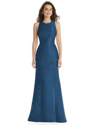 Alfred Sung D823 Open Back Bridesmaid Dress