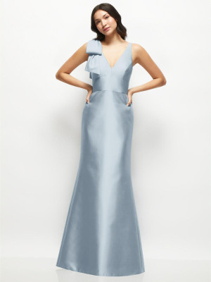 Alfred Sung D863 Sleeveless Bow Bridesmaid Gown