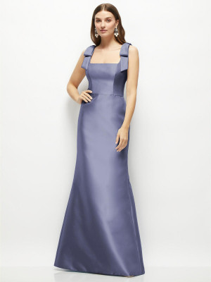 Alfred Sung D868 Bow Shoulders Bridesmaid Gown