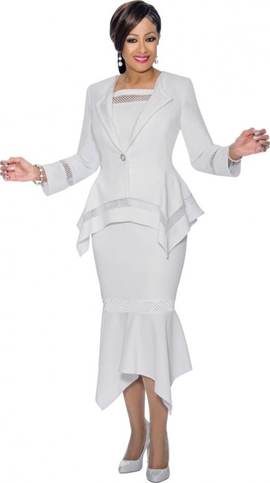 all white church dress
