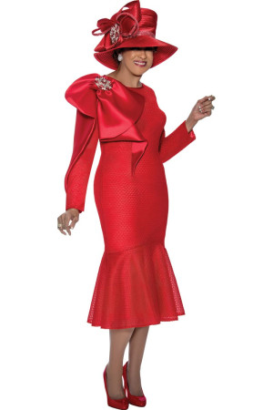 Dorinda Clark Cole DCC309001 Bow Shoulder Church Dress