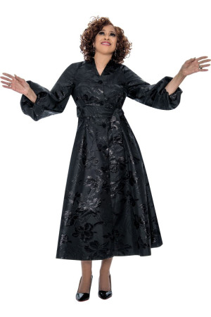 Dorinda Clark Cole DCC309031 Embossed Church Dress
