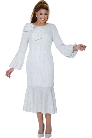 Dorinda Clark Cole DCC309581 Mermaid Bow Church Dress