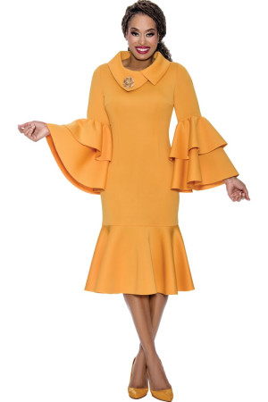Nubiano DN100061 Flounced Church Dress