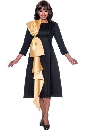 Nubiano DN1131 Dramatic Bow Dress