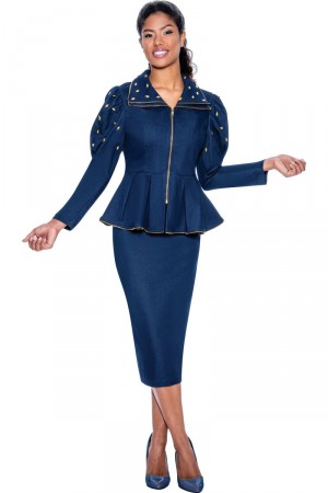 Devine Sport DS63482 Stretch Denim Ladies Suit