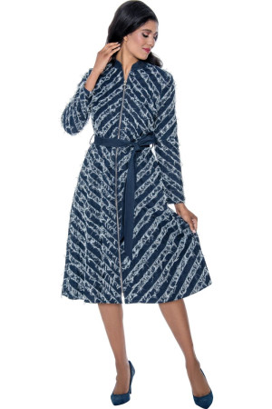 Devine Sport DS800111 Fringe Denim Church Dress