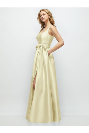 Dessy Collection 3176 Colette Satin Twill Full Skirt Bridesmaid Gown