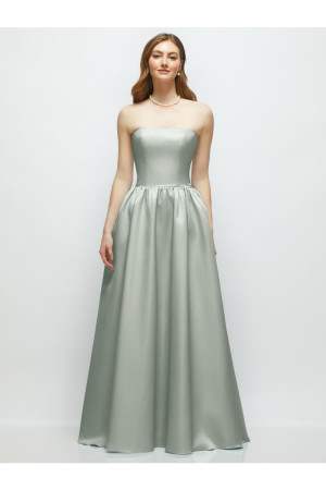 Dessy Collection 3177 Rosemarie Upscale Bridesmaid Gown with Full Skirt