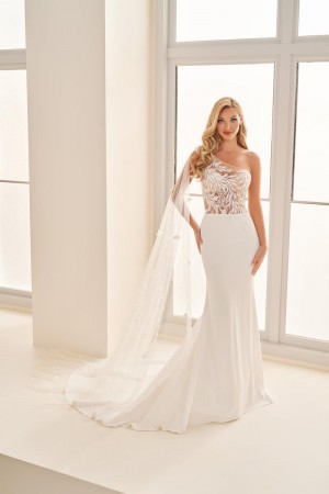 Enchanting by Mon Cheri E2527 Chic Sparkling Wedding Gown