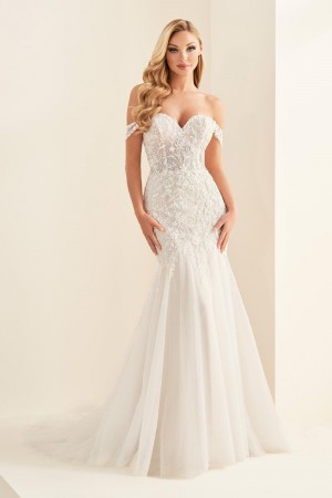 Enchanting by Mon Cheri E504 Sparkling Mermaid Bridal Gown