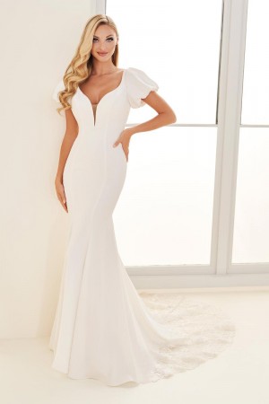 Enchanting by Mon Cheri E507 Contemporary Wedding Gown