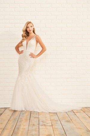 Enchanting by Mon Cheri E528 Dreamy Lace Wedding Gown