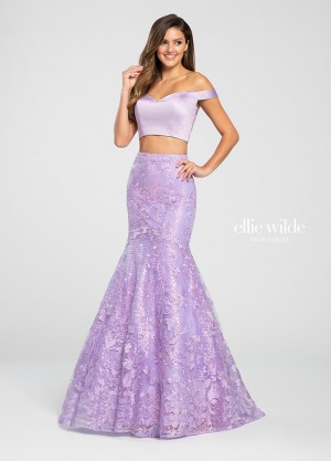 Ellie Wilde EW119006 Two Piece Mermaid Dress