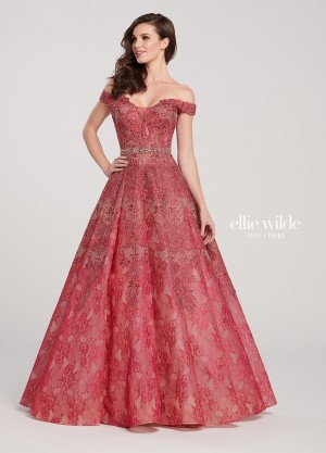 Ellie Wilde EW119027 Gorgeous Off Shoulder Gown
