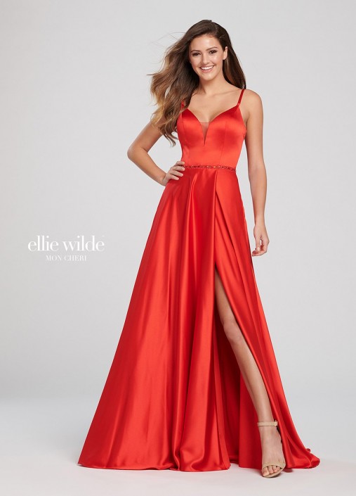 Ellie Wilde Yellow Prom Dress Outlet ...