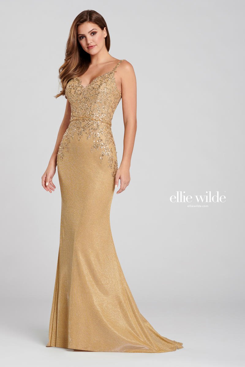 Ellie wilde gold dress sales