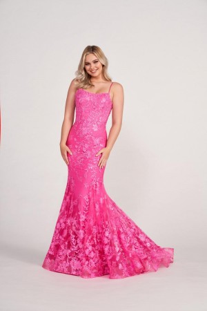Ellie Wilde EW34009 Stylish Lace Prom Dress